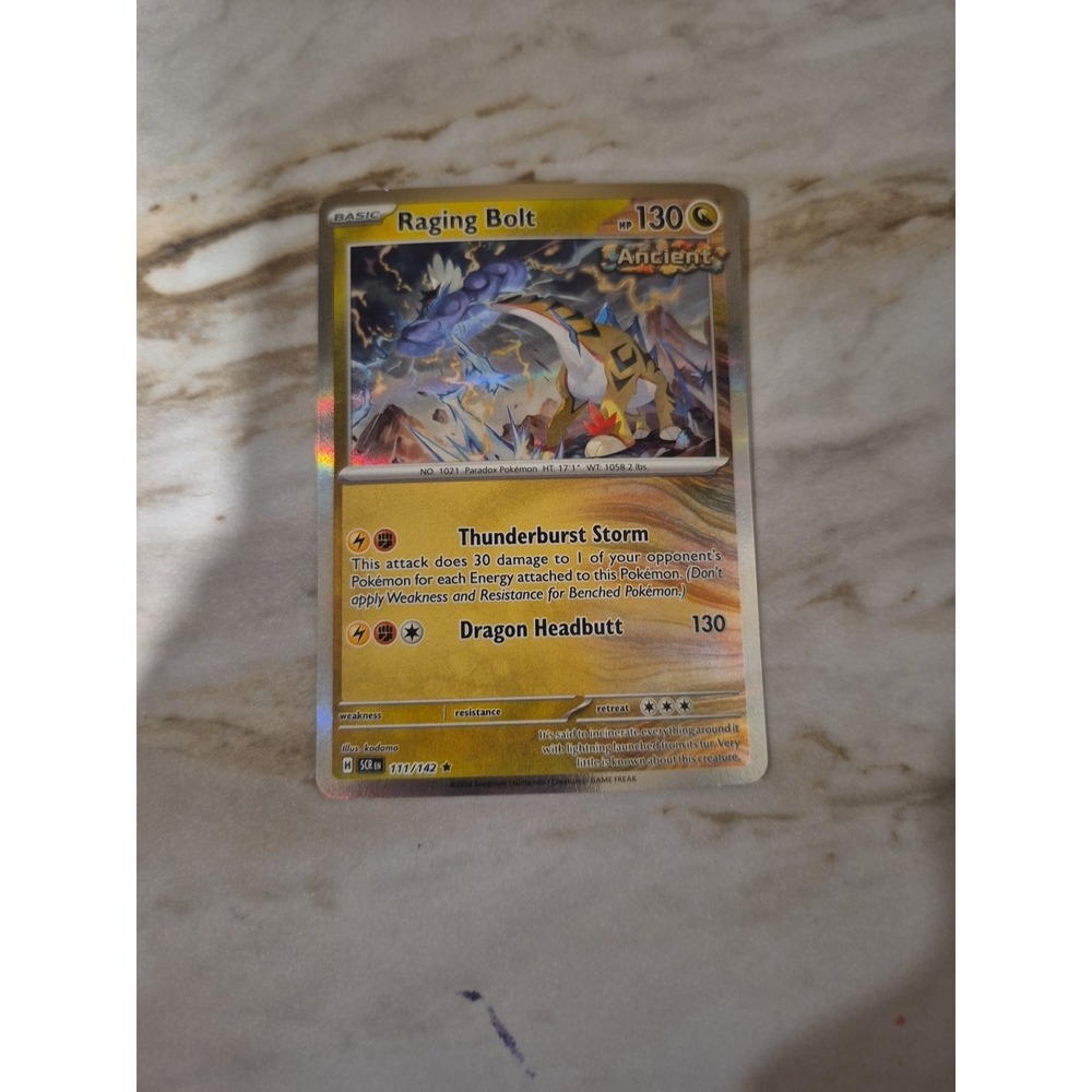 Pokémon TCG Card [Ancient] Raging Bolt